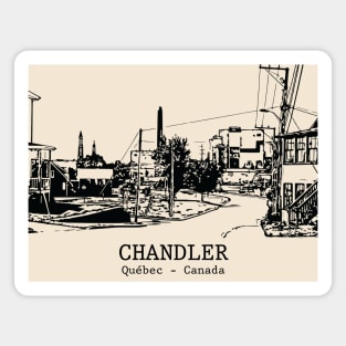Chandler - Québec Magnet